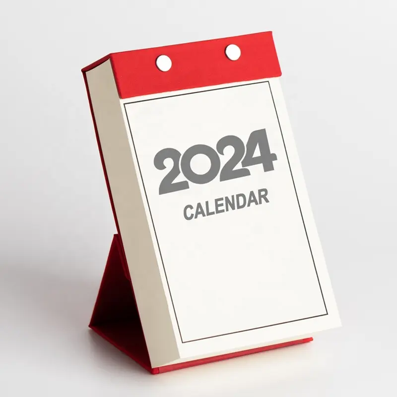 Customized 365 Day daily tear off calendar printing ramadan table desk calendar 2024