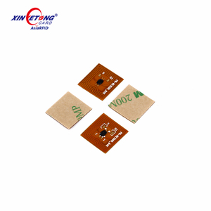 Customized Micro Smallest Pcb Chip Anti Metal RFID Sticker Label NFC Mini Sewable <strong>Hf</strong> Tags Labels FPC Rfid Sticker