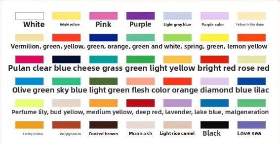 Ensemble de pigments gelée Marley, 24 couleurs.