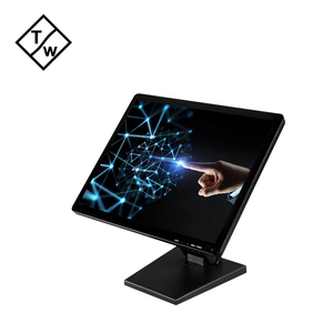 19インチ液晶工業用デスクトップモニターLED HD VGA入力 & USBインターフェース新しい抵抗タッチスクリーンモニター - Product Image 3