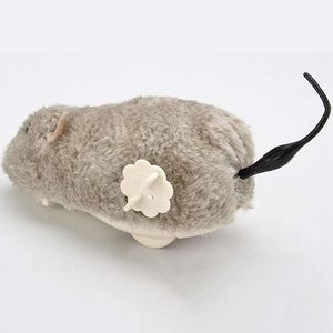 Funny Interactive Pet for Cat Toys Pet Dog for Cat Plush Funny Toy <strong>Mouse</strong> Animal Clockwork Spring Wind up <strong>Running</strong> <strong>Mouse</strong> - Product Image 3
