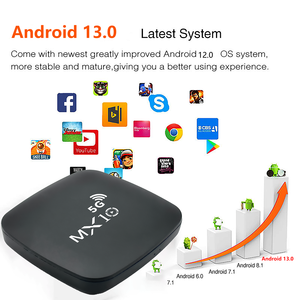 Android 13 1GB braccio Quad Core Cortex-A53 Dual Band Wifi6 BT4.1 4K Smart Android Tv Box Set Top Box M10 5G - Product Image 6
