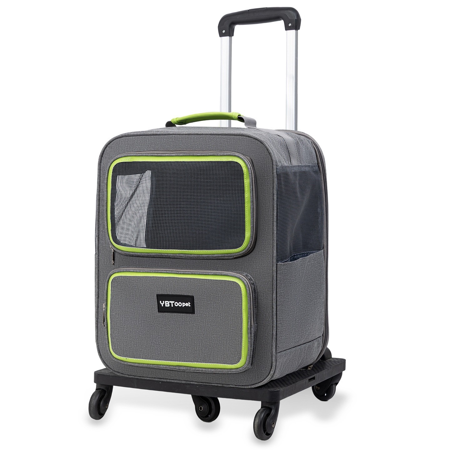Green with pull bar