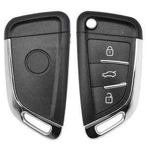 Автомобильный ключ Keydiy черный 3 кнопки B NB ZB серии Smart Car T-oyota дистанционный ключ программист удаленный корпус с логотипом - Product Image 1