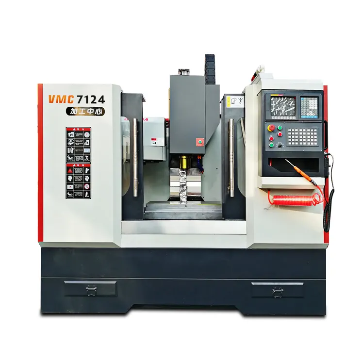 XK7124 fabbrica di alta precisione cnc fresatura macchina migliore mini cnc mill con metallo