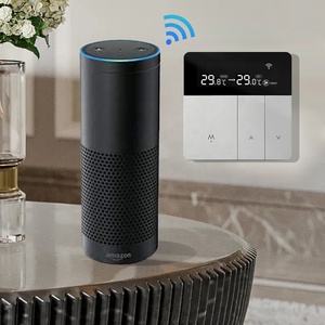 图雅交流智能恒温器，带WiFi射频ABS材料风机盘管燃气锅炉暖通空调热控制Zigbee 3.0水温控制器 - Product Image 5