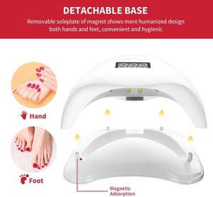 Lámpara de uñas UV barata 48W secador de uñas Gel esmalte de uñas curado LED luz UV con 4 temporizadores Sensor automático pantalla LCD profesional - Product Image 3
