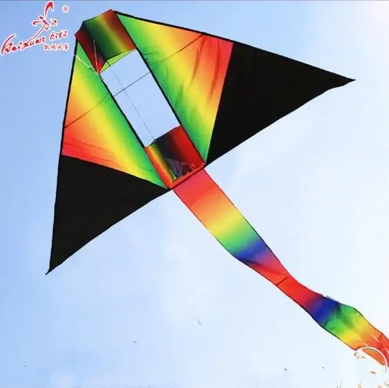 3D arc-en-ciel delta cerf-volant de weifang kite usine