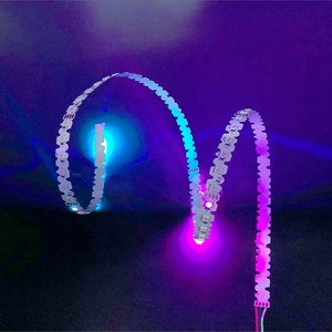แถบไฟ Led รูปทรง S แบบแอดเดรส,แถบสร้างด้วยพลาสติก Rgb หรูหราสินค้าจากโรงงาน - Product Image 3