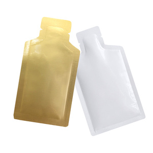 Stokta ve özel losyon kozmetik alkol örnek kullanım için küçük poşet krem 2ml paket dar şişesi düzensiz şekil çantası - Product Image 4