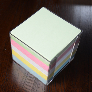 Manufacturer Customized with logo and with Plastic Box <strong>Memo</strong> Pads Paper Cubes <strong>Notepad</strong> Paper Note Paper <strong>Block</strong> <strong>Memo</strong> Cubes