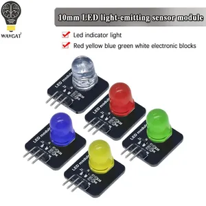 10mm LED-Leucht modul anzeige Rot Gelb Blau Grün Weiß RGB LED Smart Elektronischer Baustein 10MM LED-Modul - Product Image 6