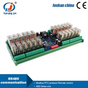 Huaqingjun 24-Channel RS485 Communication <strong>Relay</strong> <strong>Module</strong> Remote Control <strong>Modbus</strong> RTU DO <strong>Modules</strong> for PLC - Product Image 2