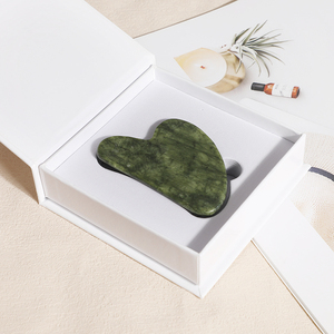 หยกโรลเลอร์และกัวซาเครื่องมือกัวชาสำหรับยกกระชับใบหน้า - Product Image 1