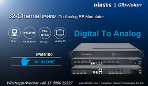 (IPM6100) Modulador digital Ip a Rf Modulador Catv Analog Tv Rf con salida de 32 Ntsc - Product Image 3
