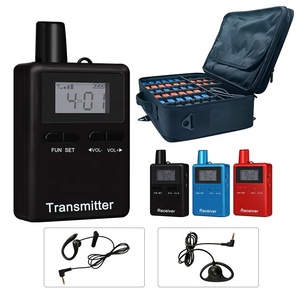 Portátil UHF Full Duplex Digital 2 Radio de comunicación inalámbrica sistema de intercomunicación para turística de viaje