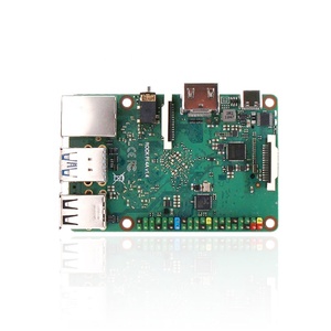 Rock PI 4B V1.4 Rockchip RK3399 Cortex Sei Core SBC/Single Board Computer Compatibile con Ufficiale Raspberry Pi Display