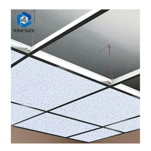Square T <strong>Grid</strong> False Mineral Fiber Color Coated False <strong>Ceiling</strong> <strong>Grid</strong> <strong>Tile</strong> - Product Image 1