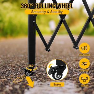 Rào cản an toàn kiểm soát đám đông mở rộng hàng rào được sử dụng tại lối vào kho và nhà máy tại Việt Nam - Product Image 3