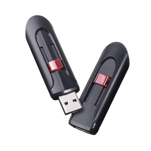 国王高品质批发u盘32gb 64GB容量推拉记忆棒2.0金属卡式USB 2.0接口 - Product Image 5