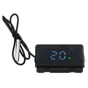 0~99 Digital Display <strong>Thermometer</strong> 0.1 High Precision <strong>Temperature</strong> <strong>Sensor</strong> With <strong>External</strong> Waterproof Probe For Refrigerator Bathtub