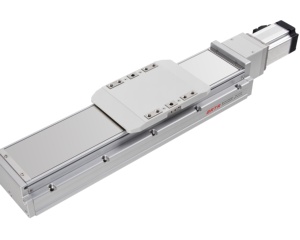 Módulo de mesa deslizante de riel de guía lineal de 50-1050MM 200W con motor plegado a la izquierda, Módulo lineal integrado - Product Image 3