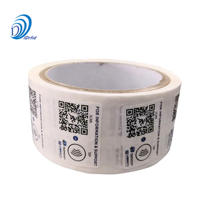 QR <strong>Code</strong> Scan or RFID Tag Sense School Library Management Sticker Label