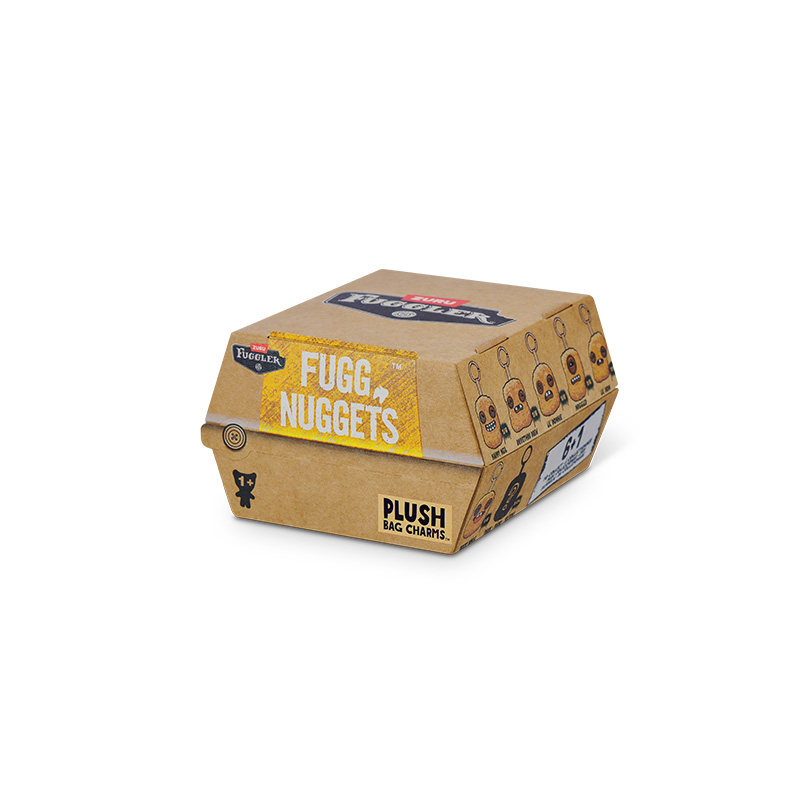 Caja ciega con colgante de felpa individual, pelo al azar