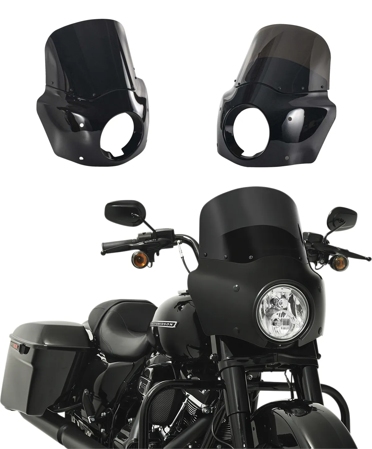 11 дюймов передний обтекатель мотоцикла для дорожного воина обтекатель для DYNA 06-17 SOFTTAIL STREET BOB LOW RIDER S