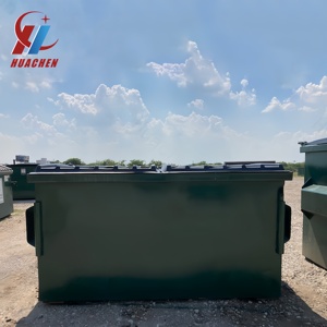מכירות ישירות במפעל מלגזה dumster/מטען אחורי מטען עם פלסטיק