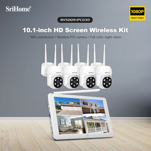 SriHome, superventas, Monitor de pantalla táctil, 10,1 pulgadas, 1080P, Wifi, NVR, Kit, sistemas de cámaras de seguridad para el hogar, grabadora de vídeo en red WiFi - Product Image 2