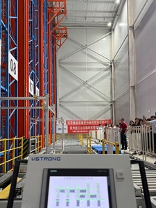 Sistema de estantería de recuperación de almacenamiento automático ASRS duradero logística almacenamiento inteligente estante de acero para estante de almacenamiento metálico - Product Image 4