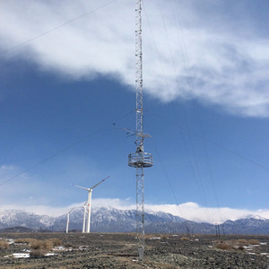 Galvanizli 30m 45m 60m 90m 120m uydu telefonları çelik kafes WiFi kablo telekom Guyed Mast 100% çekme tel kulesi üçgen - Product Image 1
