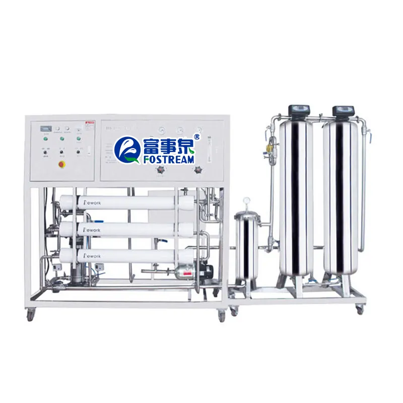 Sistema de purificación de agua por ósmosis inversa, equipo de tratamiento de ósmosis inversa de una sola etapa