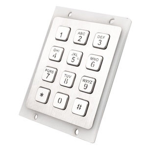 Tastiera a Led con ingresso telefonico Rs232 a buon mercato tastiera con illuminazione posteriore in metallo 485 - Product Image 4