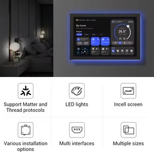 Панель управления умным домом 15,6 дюймов RK3566 настенное крепление Android Tablet с POE NFC четырехъядерный сенсорный экран для домашнего использования - Product Image 3