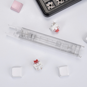 Extractor de teclas transparente 2 en 1 para accesorios de teclado mecánico removedor de interruptor de teclas - Product Image 1