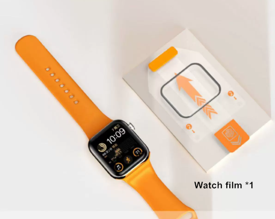 Película protectora para reloj - 1 unidad (solo la película)