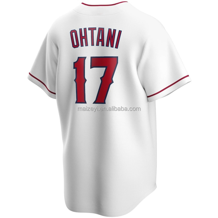 #17 Shohei Ohtani Blanc