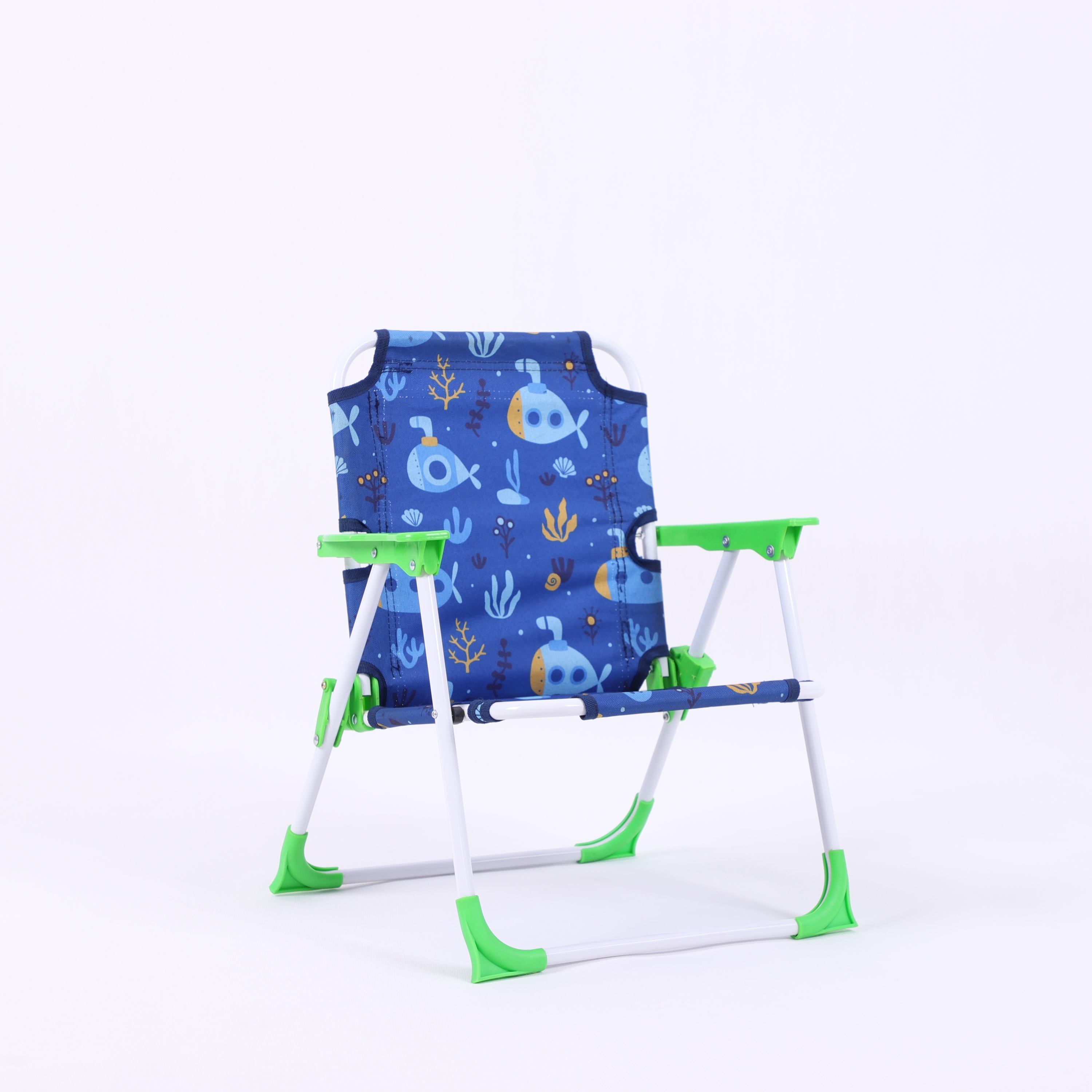 Imprimé petit poisson bleu
