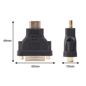 VCOM Adaptador HDMI a DVI Conector Chapado en Oro Macho a Hembra HDMI a 24 + 5 para Convertidor de Monitor, Disponible - Product Image 5