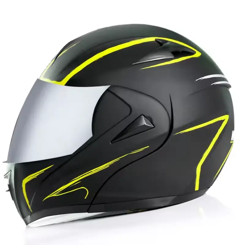 Hot sale Motorcycle riding bike Dual Visor Modular Full Face Evo Helmets 6 Colors