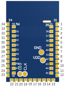 Módulo Bluetooth 5,2 nrf5340 módulo BLE con antena incorporada PCB para dispositivo de audio LE - Product Image 6