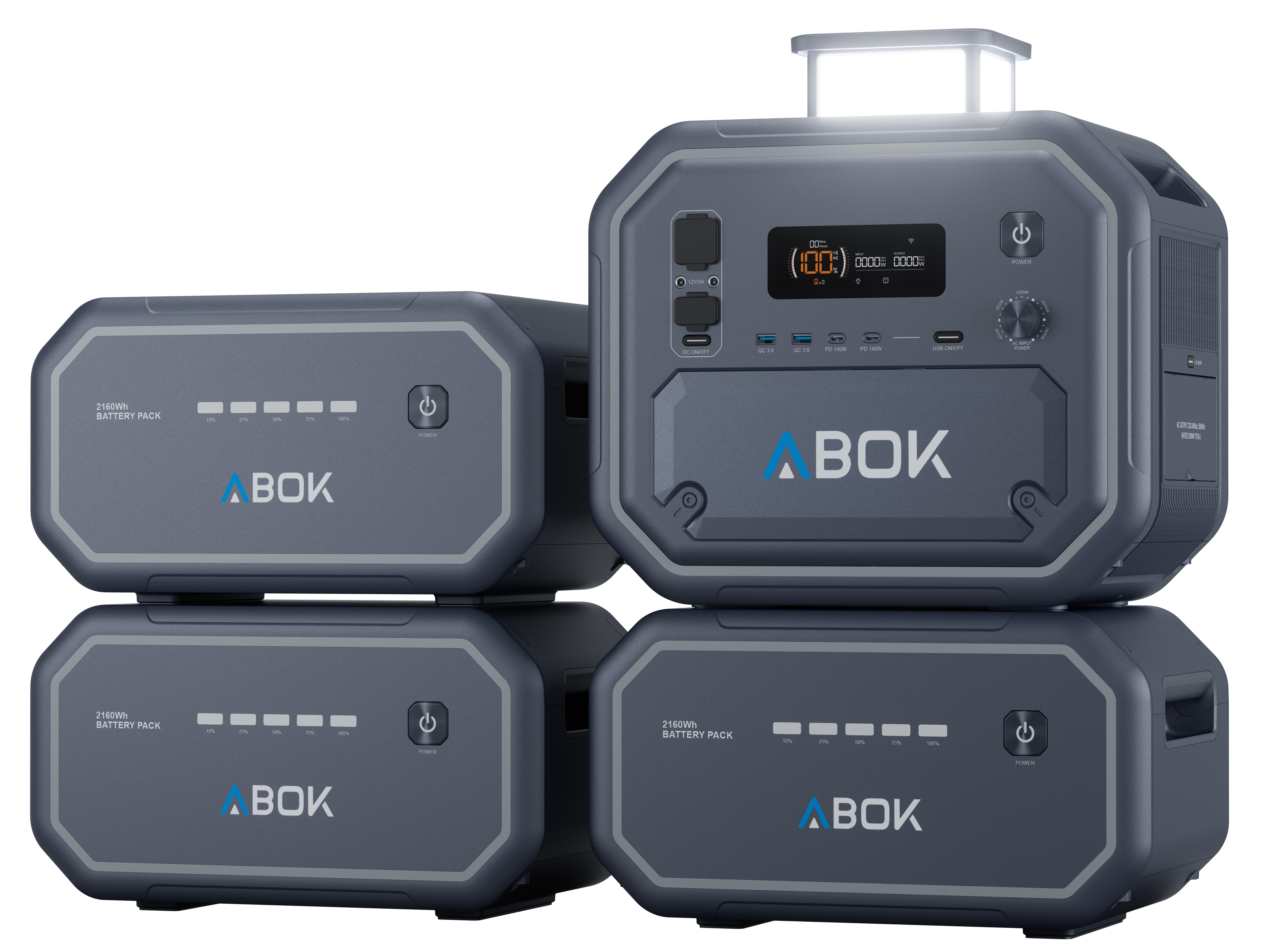 Ark2500 with 3 pcs Ark2500E (4x2160Wh)
