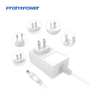 Frontpower美国欧盟英国AU PSE KC插头5V 3A 3.5A 9V 12V 2A 24V 1A开关电源ACDC充电器壁挂式电源适配器 - Product Image 1