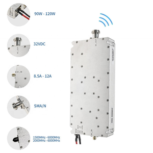 Breitband 1500-2500MHz 100W GaN PA Modul Leistungsverstärker 12-36V Externer Kühlkörper Erforderlich für FPV Anti-UAV Drohne DJL MAVIC - Product Image 3