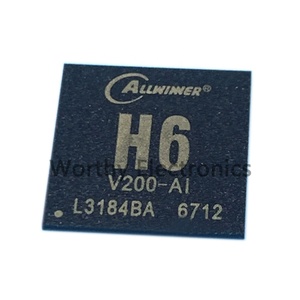 CPU <strong>processor</strong> <strong>64</strong>-<strong>bit</strong> quad-<strong>core</strong> set-top box asic chips FBGA-451 H6 V200-AI for network computer chip - Product Image 2