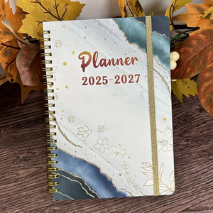Custom <strong>Printing</strong> A5/B5/A4 Hardcover Spiral Planner <strong>With</strong> <strong>Elastic</strong> Band Daily Weekly Monthly Planner Agenda Journal <strong>Notebook</strong> - Product Image 3