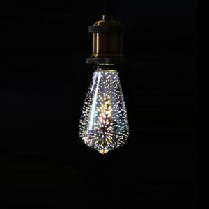 Led havai fişek gece ampul Edison renkli 3D E27 topu moda ışık dekorasyon ev noel partisi tatil düğün Bar için - Product Image 2