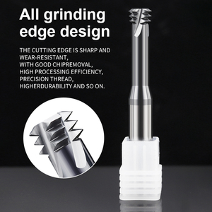เครื่องตัดกัดเกลียว M1.2 M1.4 M1.6 M2.5 M3 M4 M5 M6 M8สำหรับเหล็กกล้าไร้สนิมแข็ง - Product Image 4